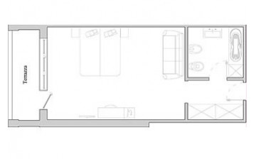 room Doppelzimmer Meeresblick - Höhere Stockwerke