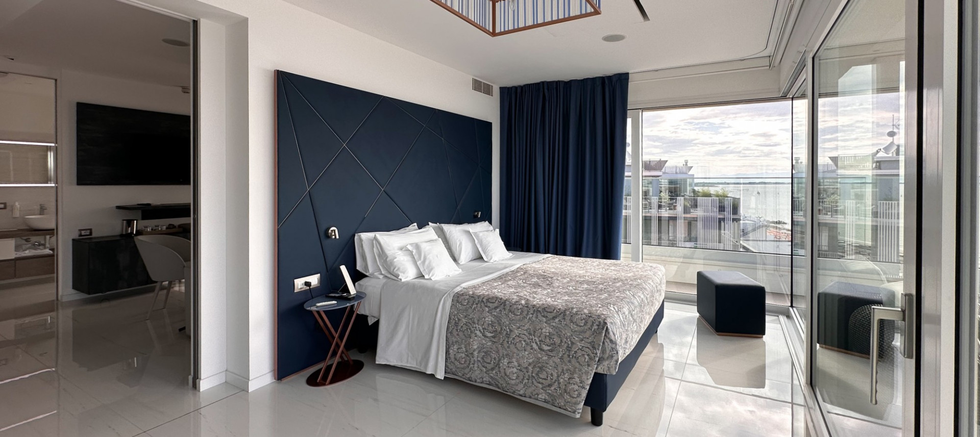 room Suite with direct  sea view and  terrace