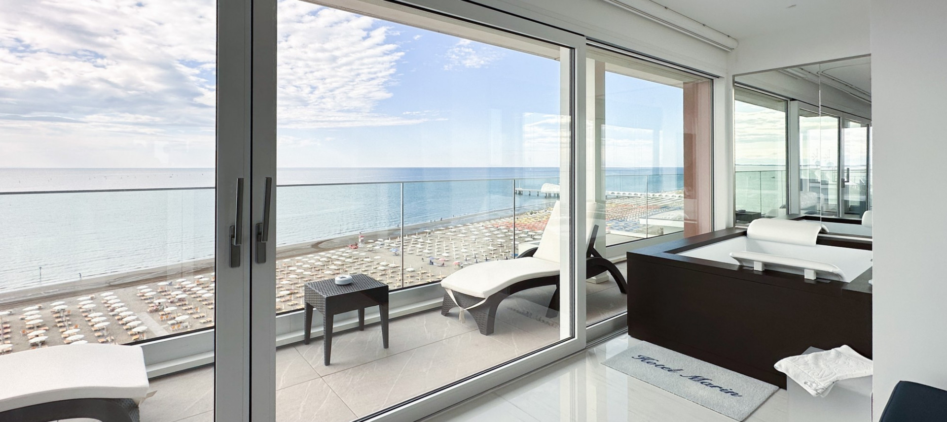 room Suite with direct  sea view and  terrace